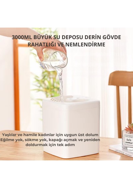 Büyük Kapasiteli Çift Nozzle 3 lt Buhar Makinası