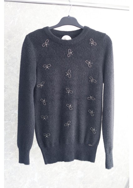 Fiyonk Taşlı Triko Kazak modelleri