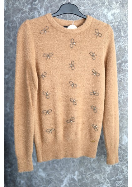 Fiyonk Taşlı Triko Kazak modelleri