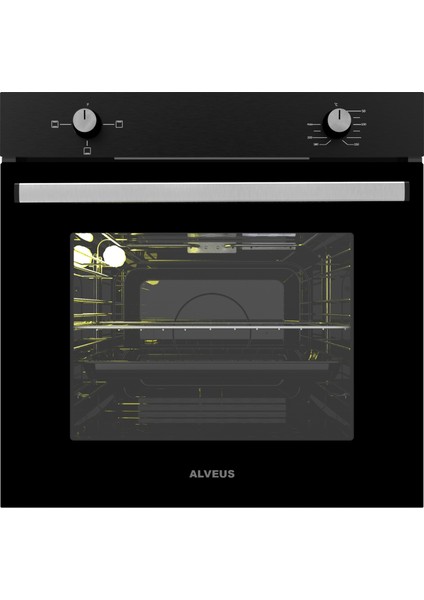 Siyah 3lü Ankastre SET(GLS640-MFA604-F17)