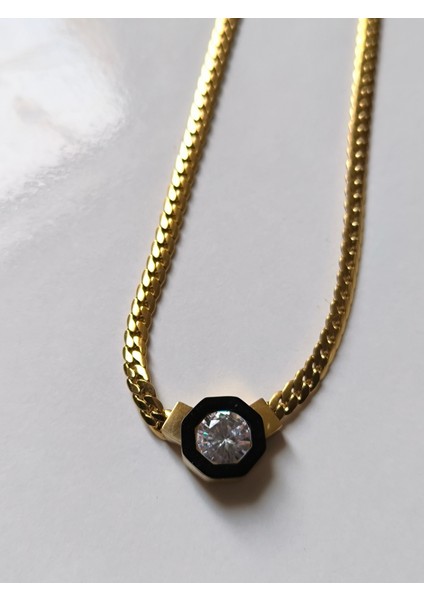 Çelik Gold Kolye