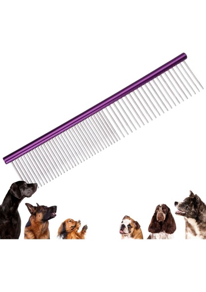 Büro Ev Evcil Hayvanı Için Metal Renkli Köpek Pire Tarağı fırsatları