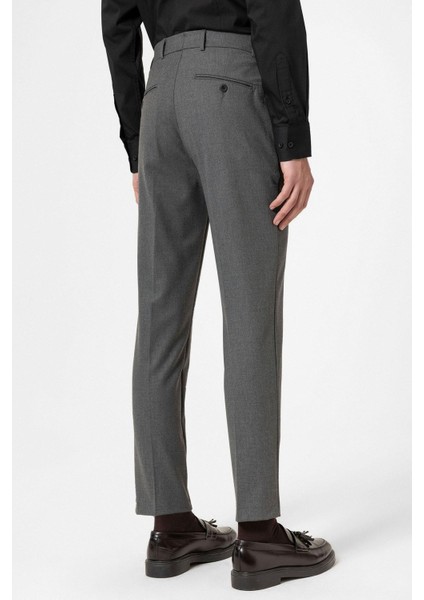 Antrasit Klasik Yüksek Bel Erkek Pantolon indirimleri