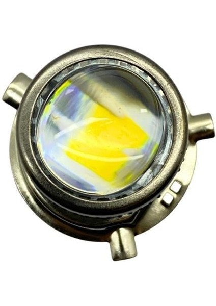 12V-24V H4 LED Ampul 43T Hs1 Mercekli (Beyaz-Sarı) (12V-48V) Motosiklet modelleri