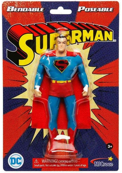 Superman New Frontier Süpermen Bükülebilir Figür 14 cm