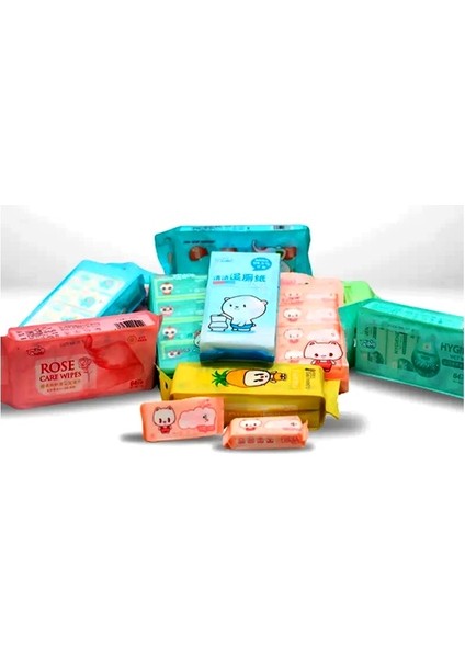 Mini Wipes Islak Mendil Mini Cep Tipi 8li - 3 Paket