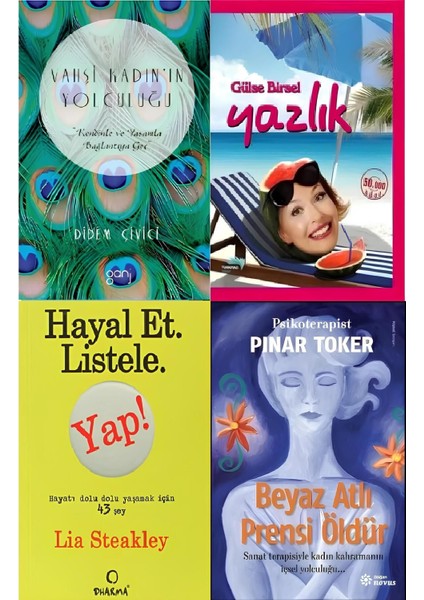 Kadınlara Özel 4 Kitap Set