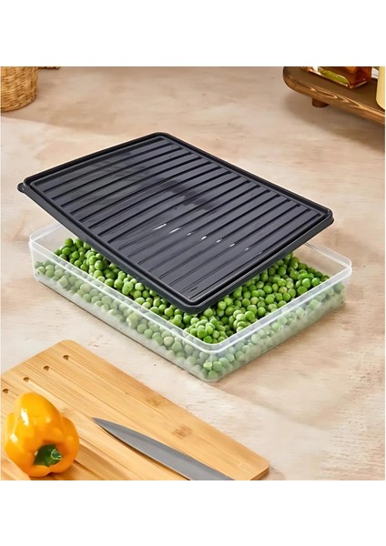 BGMT2525 4'lü Şeffaf Saklama Kabı 4x2,5 Lt Mikrodalga Buzdolabı ve Dondurucu Uyumlu düzenleyici fırsatları