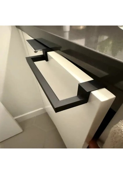 Modern El Havlu Askısı 170 Mm-Mutfak Dolabı Kapağına Takılan (2'li)