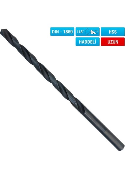 6357 Hss Uzun Matkap Ucu 20X375 mm