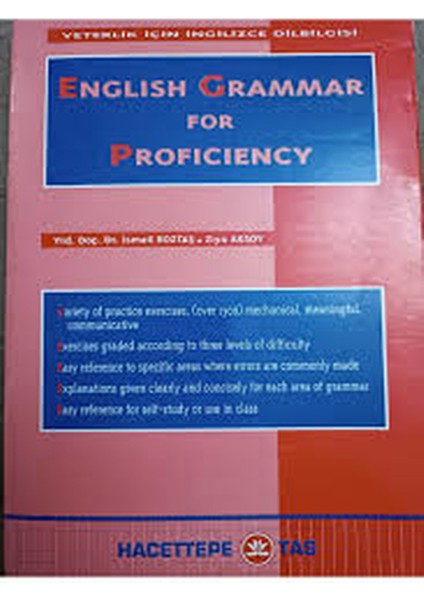 English Grammar For Proficiency / Ziya Aksoy - Ismail Boztaş