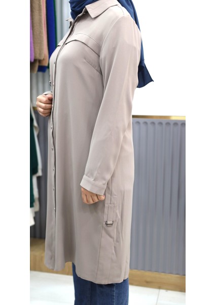Tek Cepli Uzun Gömlek Tunik fiyatları
