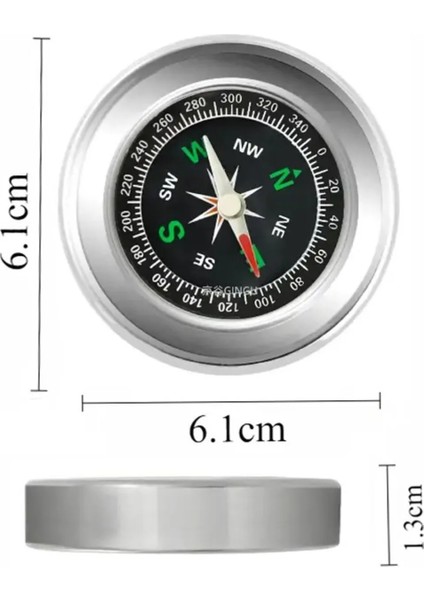 Metal Gövdeli Profesyonel 60MM Taşınabilir El Pusulası – Dayanıklı Çelik Kasa, Yuvarlak Cep Pusulası modelleri
