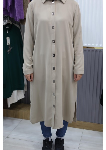 Krep Uzun Tunik fiyatları