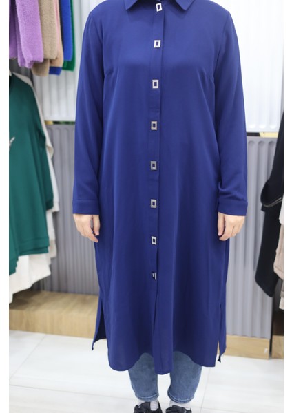 Krep Uzun Tunik indirimleri