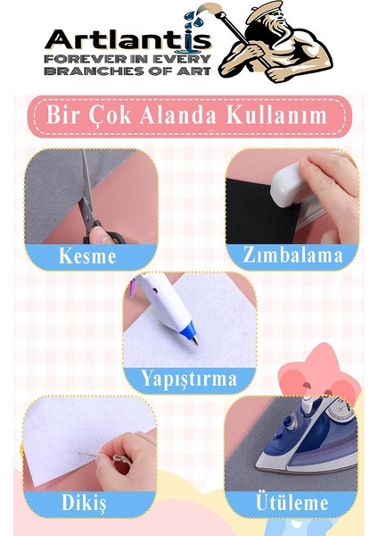 Keçe 50X70 cm 10 Renk 1 Paket 2.0 mm Renkli Hobi Keçesi Elişi Keçe Kumaşı Anasınıfı Kreş Okul Öncesi El Sanatları fırsatları