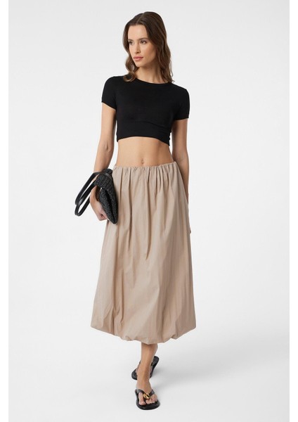 Vizon Kadın Balon Midi Etek fiyatları