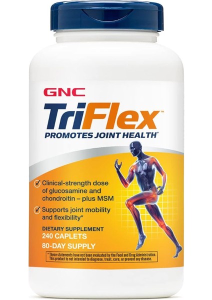 Triflex Joint Support Clinical Strength Glucosamine Chondroitin Msm Cartilage Health 240 Count