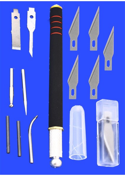 Kretuar 7 Fonksiyonlu Yedek Bıçaklı 1 Paket Hobi Maket Tasarım Neşteri Çelik Alaşımlı Paslanmaz Hassas Kesim Bıçağı fiyatları