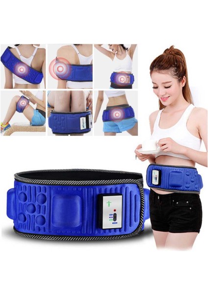 Büro Ev Ofis Personel Bakımı Için 5motor Titreşimli Ince Göbek Eritme Masaj Kemeri