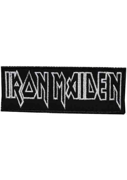 Iron Maiden White Patch Yama Nakış