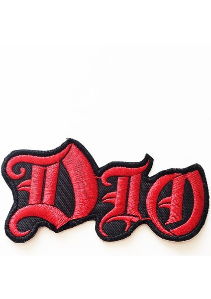 Dio Logo Patch Yama Nakış