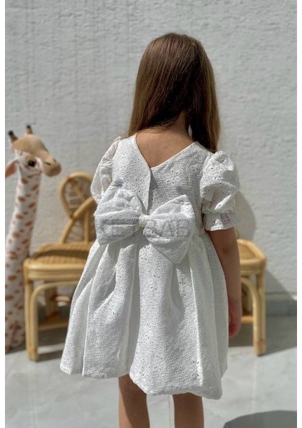 Kızçocukfiyonk Detaylı Fisto Elbise Ket Baby HPN002
