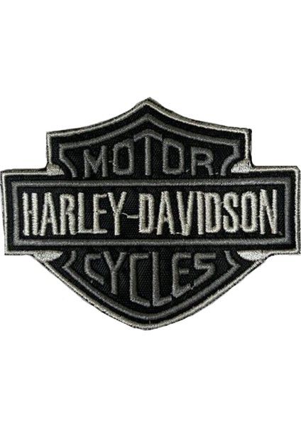 Harley Chopper Logo Patch Yama Nakış