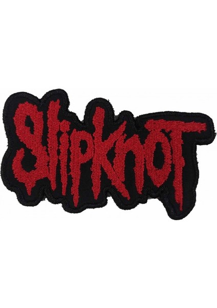 Slipknot Yazı Patch Yama Nakış