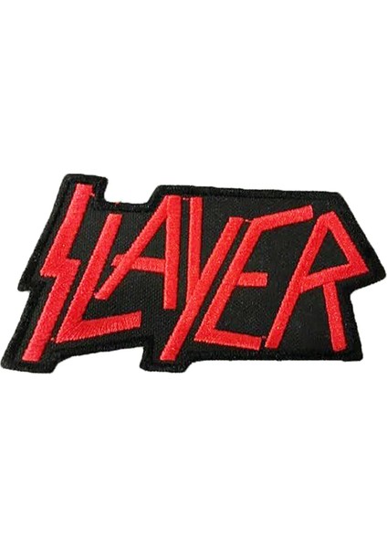 Slayer Yazı Patch Yama Nakış