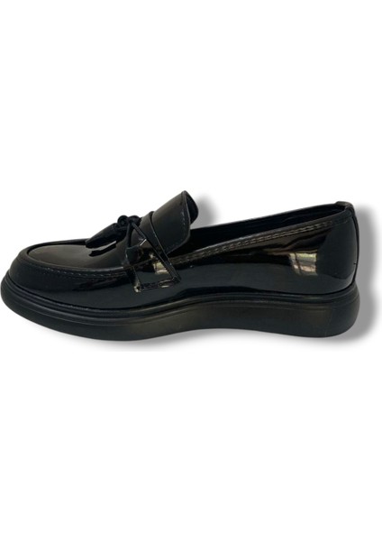 4325-25 Rugan Püsküllü Anatomik Erkek Çocuk Ayakkabı modelleri