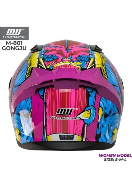 801 Gongju Full Face Motosiklet Kaskı modelleri