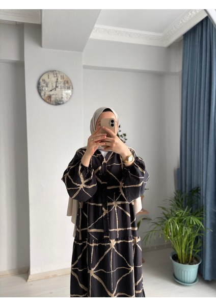 Modal Kumaş Desenli Elbise fiyatları