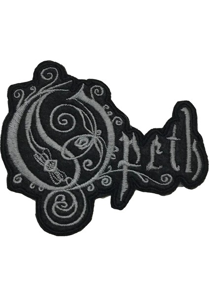 Opeth Logo Patch Yama Nakış