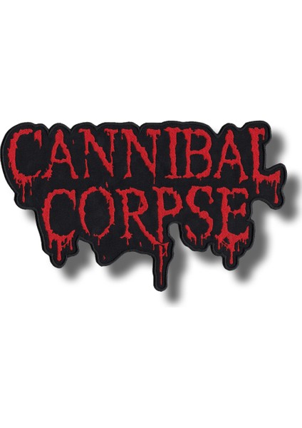Cannibal Corpse Logo Patch Yama Nakış