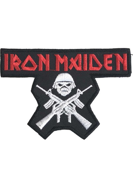 Iron Maiden Matter Patch Yama Nakış
