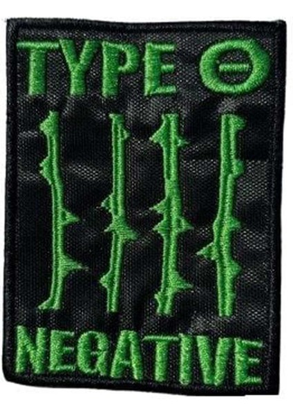 Type O Negative Patch Yama Nakış