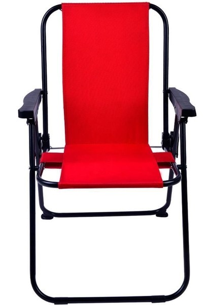 2-6 Yaş Lüx Çocuk Piknik Sandalyesi-Mini Kamp Sandalyesi-Kırmızı fiyatları