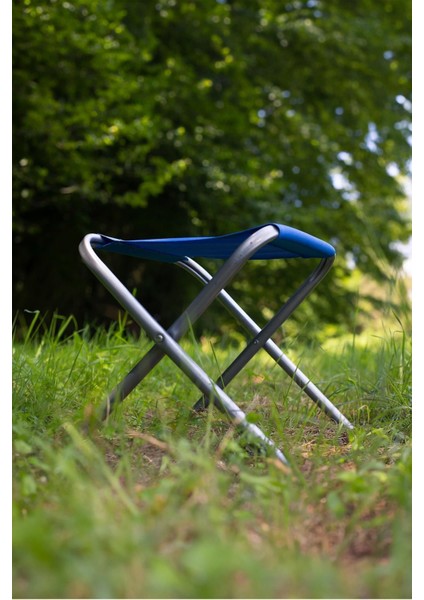 Tabure 3 Adet-Katlanır Balıkçı Taburesi, Kamp Taburesi, Piknik Taburesi, Kamp Sandalyesi-Mavi modelleri