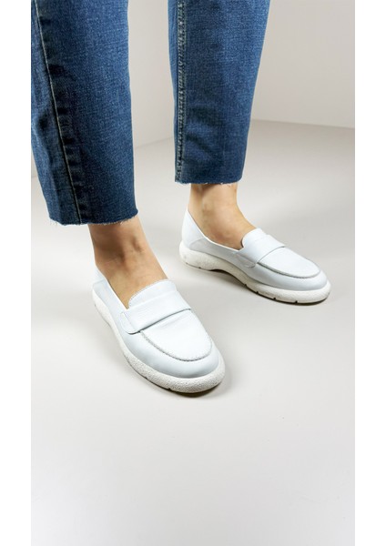 Mareva Kadın Günlük Deri Loafer - Şık ve Ultra Rahat