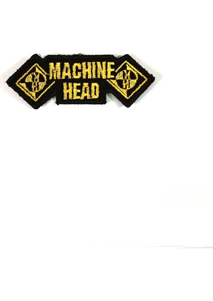 Machine Head Logo Patch Yama Nakış