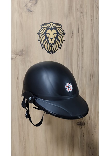 -Leos Motor-Jokey Kask-Camsız Model-Siyah Renk-Yerli Üretim- modelleri