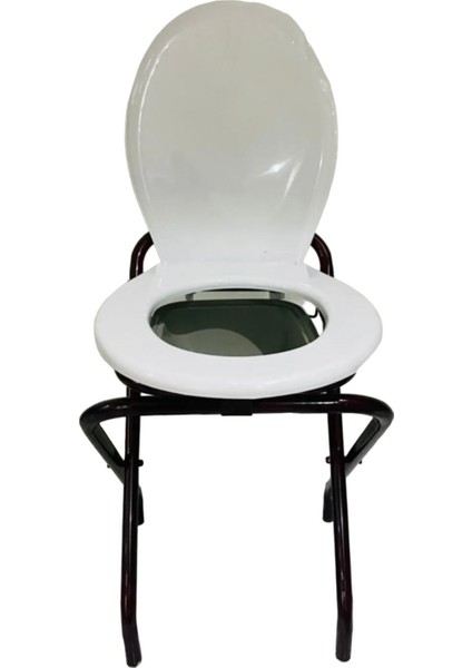 Seyyar Katlanabilir Kamp Tuvalet Sandalyesi Klozetli Wc Li Sandalye Oturak