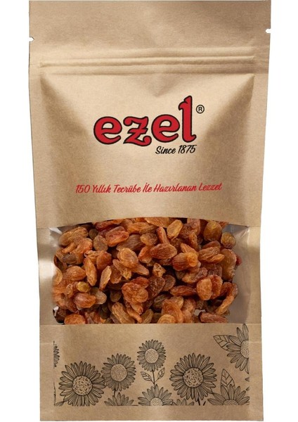 Kuruyemiş Çekirdeksiz Sarı Üzüm 500gr – Taze ve Doğal - Zipli Ambalaj