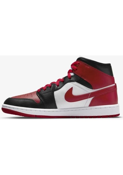 Air Jordan 1 Mid Alternate Bred Toe Sneaker BQ6472-079
