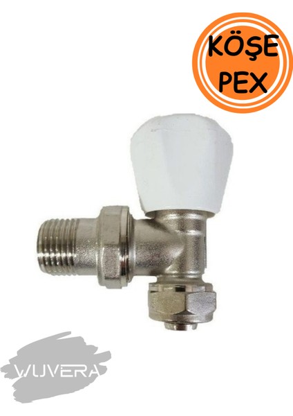 Köşe Pex Radyatör Vanası – Termostatik Olmayan ve Pex Uyumlu fiyatları