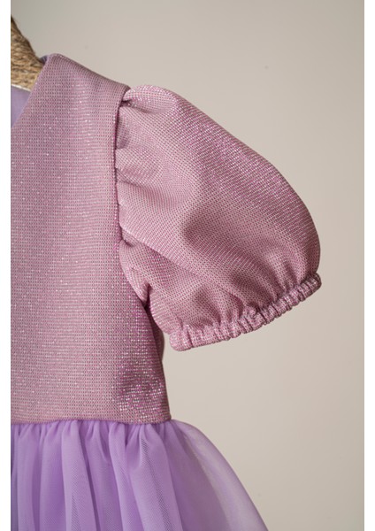 Kız Çocuk Balon Kol Elbise Ketbaby HPN004 fırsatları