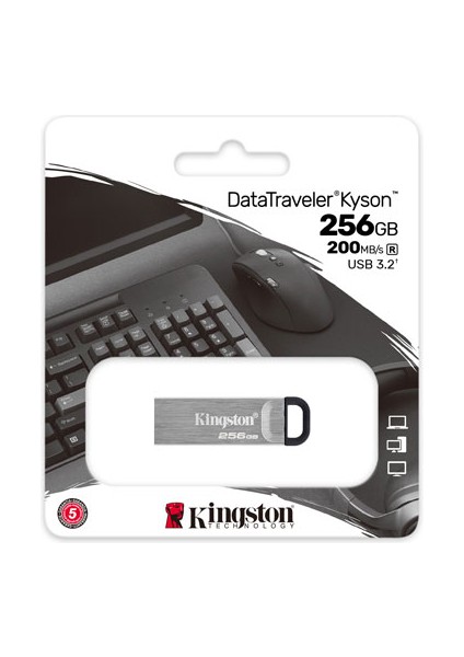 DTKN/256GB 256 GB 200/60MB/S Datatraveler USB 3.2 USB Flash Bellek