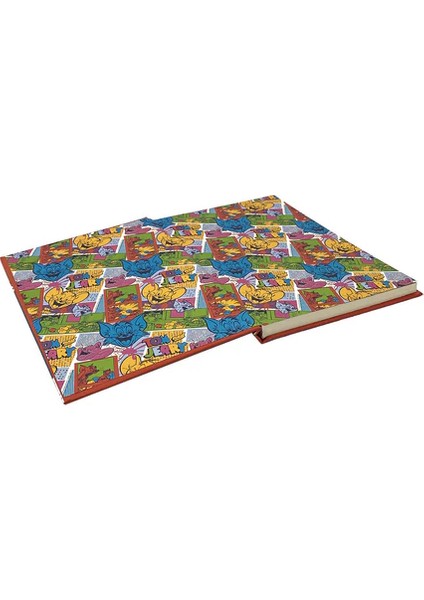 Tom & Jerry Angry Tom Sert Kapak Çizgili Defter