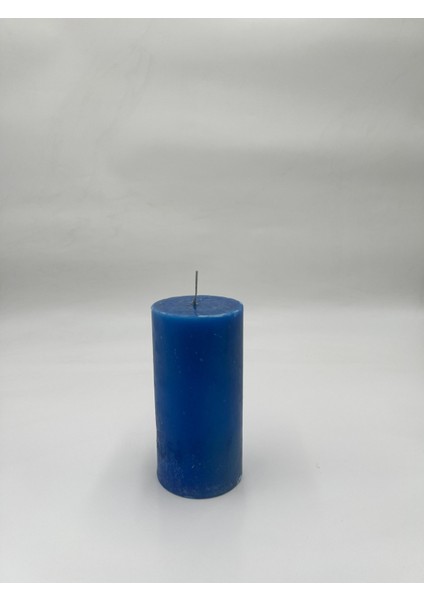 Respira Design Co 7*15 Mavi Silindir Mum modelleri